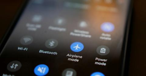 Cell Phone in airplane mode