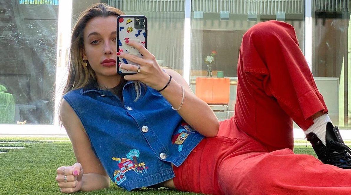 Internet sensation Emma Chamberlain spotted in Portland's Old Port