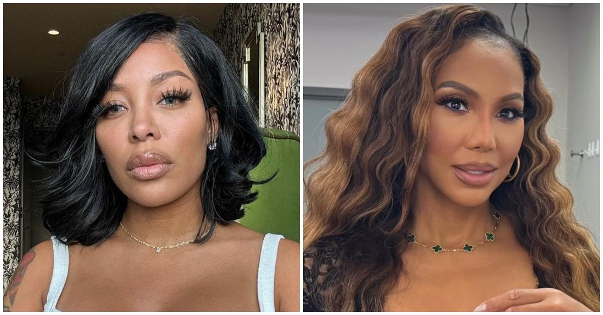 (l-r): K. Michelle and Tamar Braxton