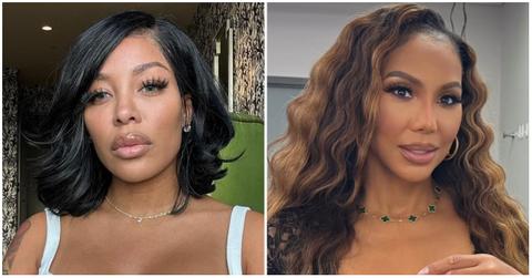 (l-r): K. Michelle and Tamar Braxton