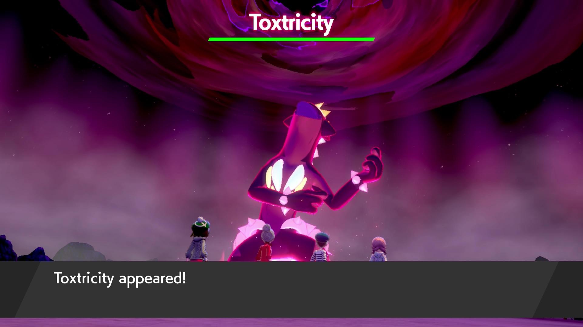 Toxtricity (Low Key Form)  Pokémon Sword e Pokémon Shield