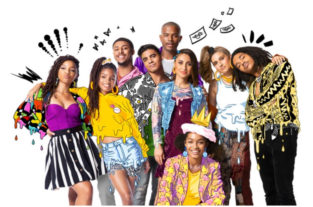 The cast of the show 'Grown-ish'