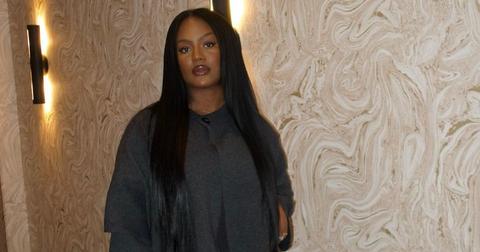 Destene Sudduth in gray top