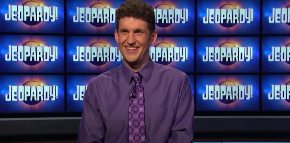 Contestant Matt Amodio on 'Jeopardy!''