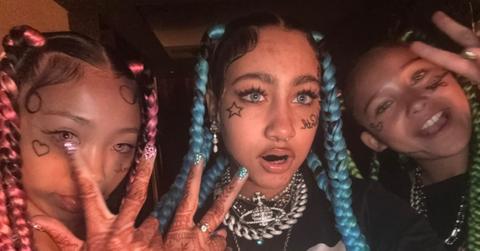 North West’s Faux Septum Piercing and Tattoos Go Viral