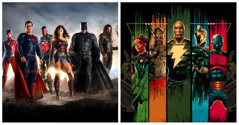 Justice League and Justice Society of America.