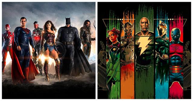 Justice League and Justice Society of America.