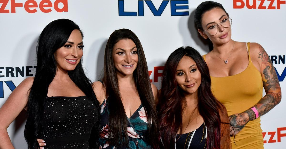 Nicole 'Snooki' Polizzi Snooki and Deena take a break from working