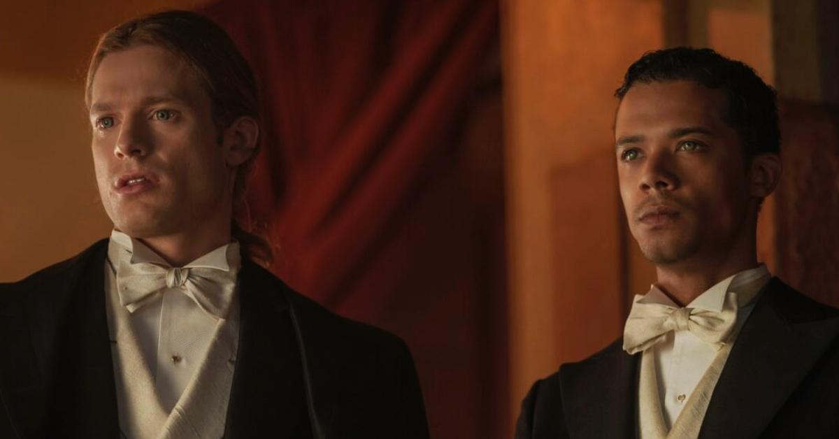 Sam Reid and Jacob Anderson as Lestat and Louis in 'Interview with the Vampire.'