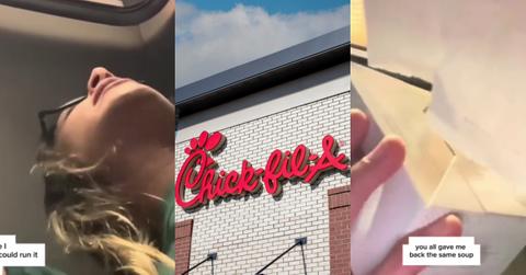 Chick-fil-A "Karen" Loses it Over Forgotten Utensils