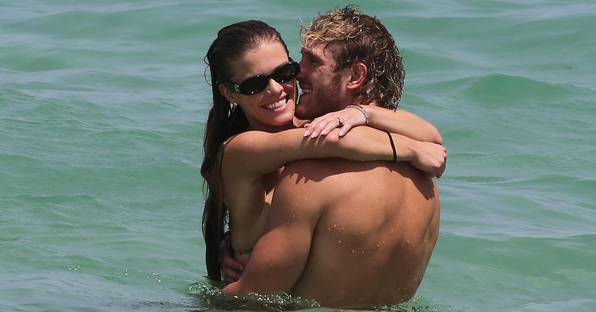 Nina Agdal and Logan Paul