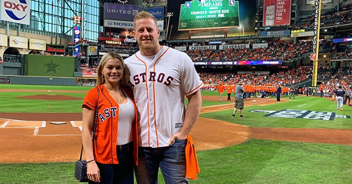 jj watt kealia ohai instagram