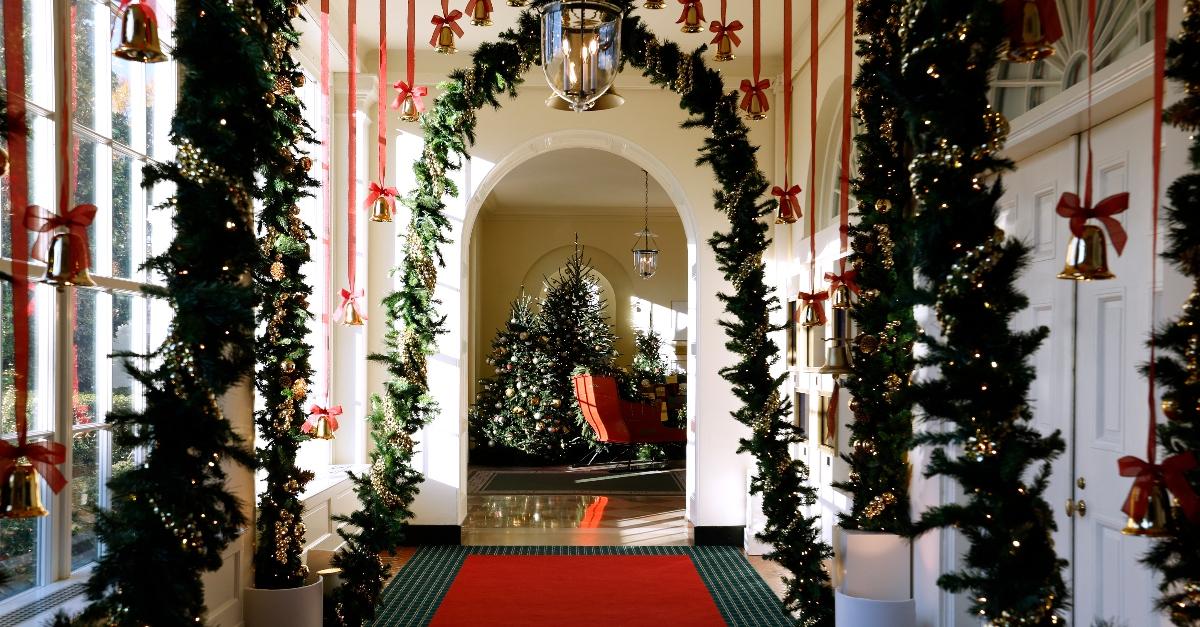 White House 2024 holiday decor