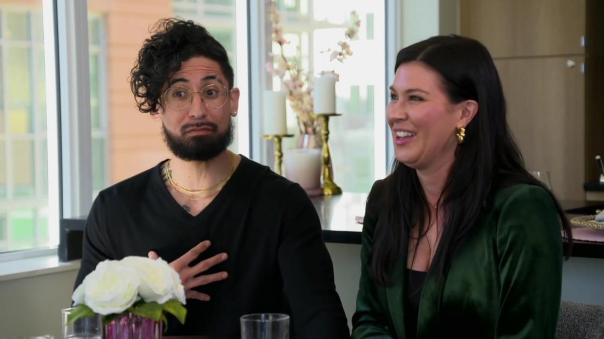 Michael and CHloe talk to Pastor Cal about his earrings