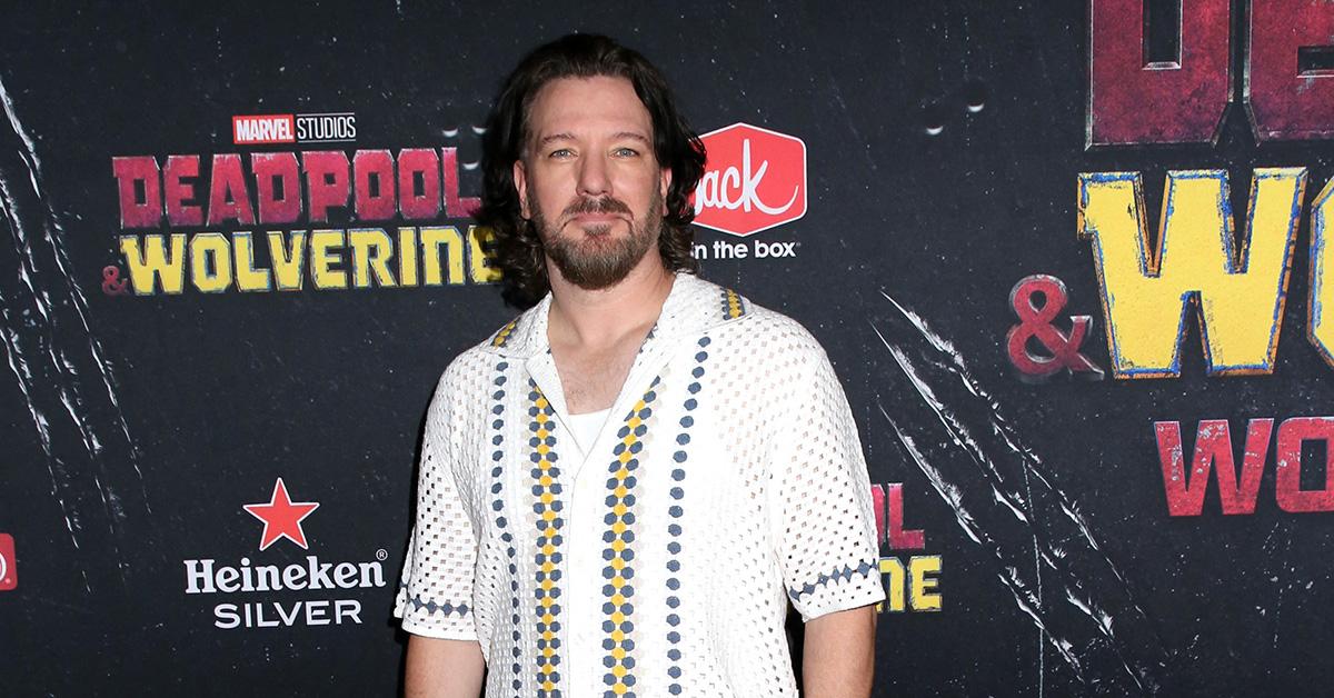 JC Chasez at the premiere of Deadpool & Wolverine. 