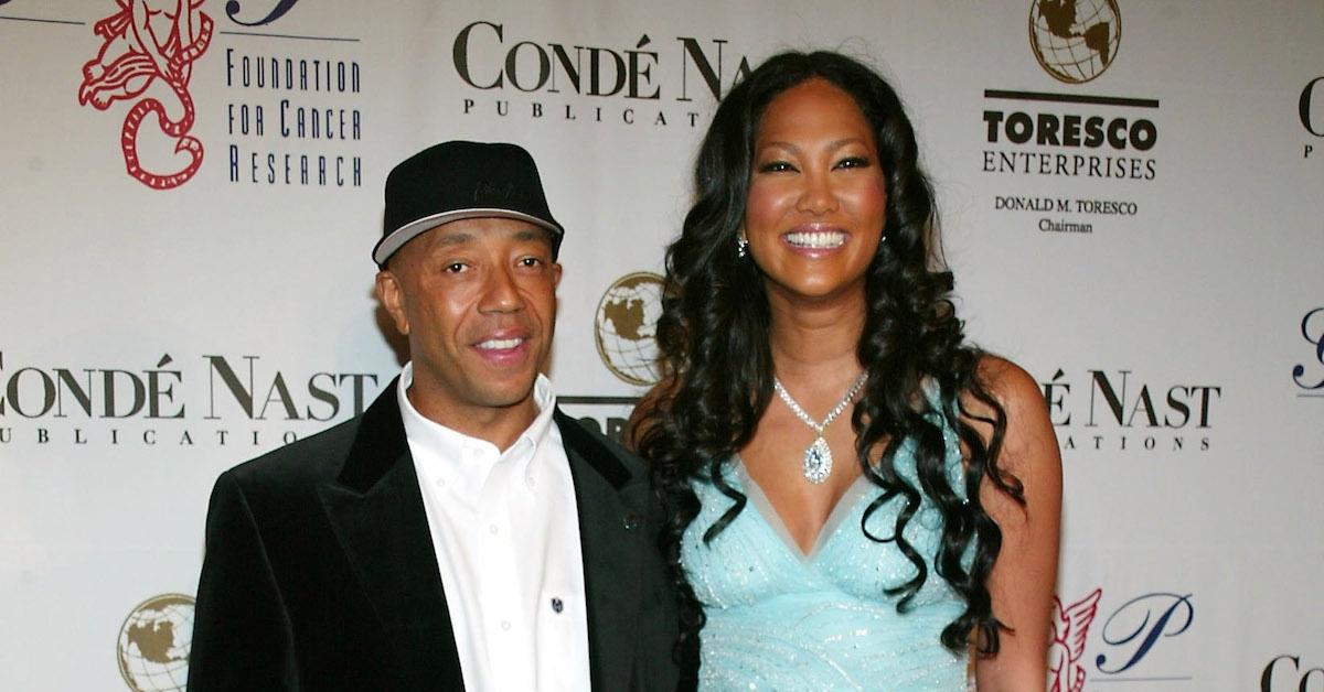 Russell Simmons and Kimora Lee Simmons on the red carpet