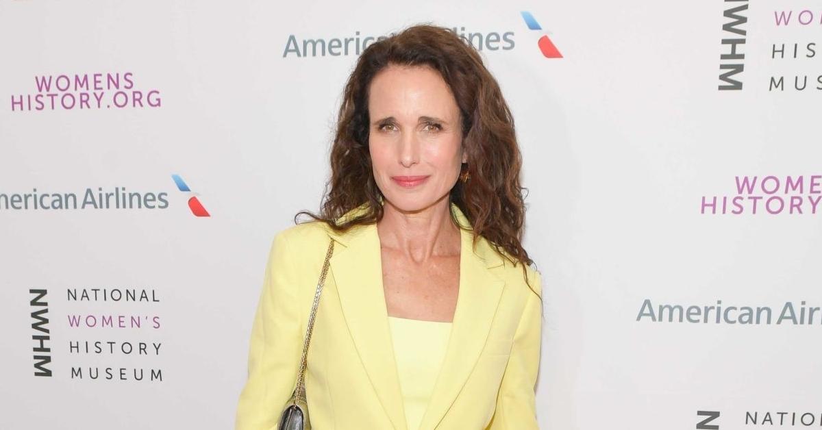 Andie MacDowell attends the National Women's History Museum's 8th annual Women Making History Awards at Skirball Cultural Center on March 08, 2020