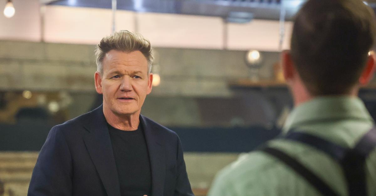 Gordon Ramsay talking to a Season 4, Ep 1 contestant.