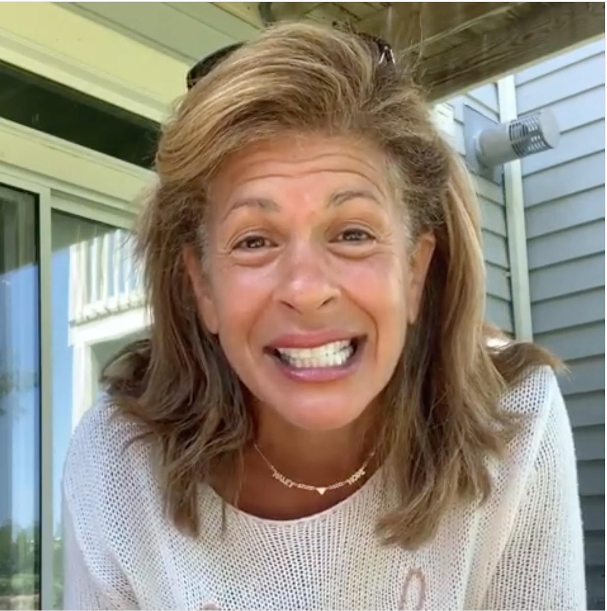 what happened to hoda on today maternity leave return