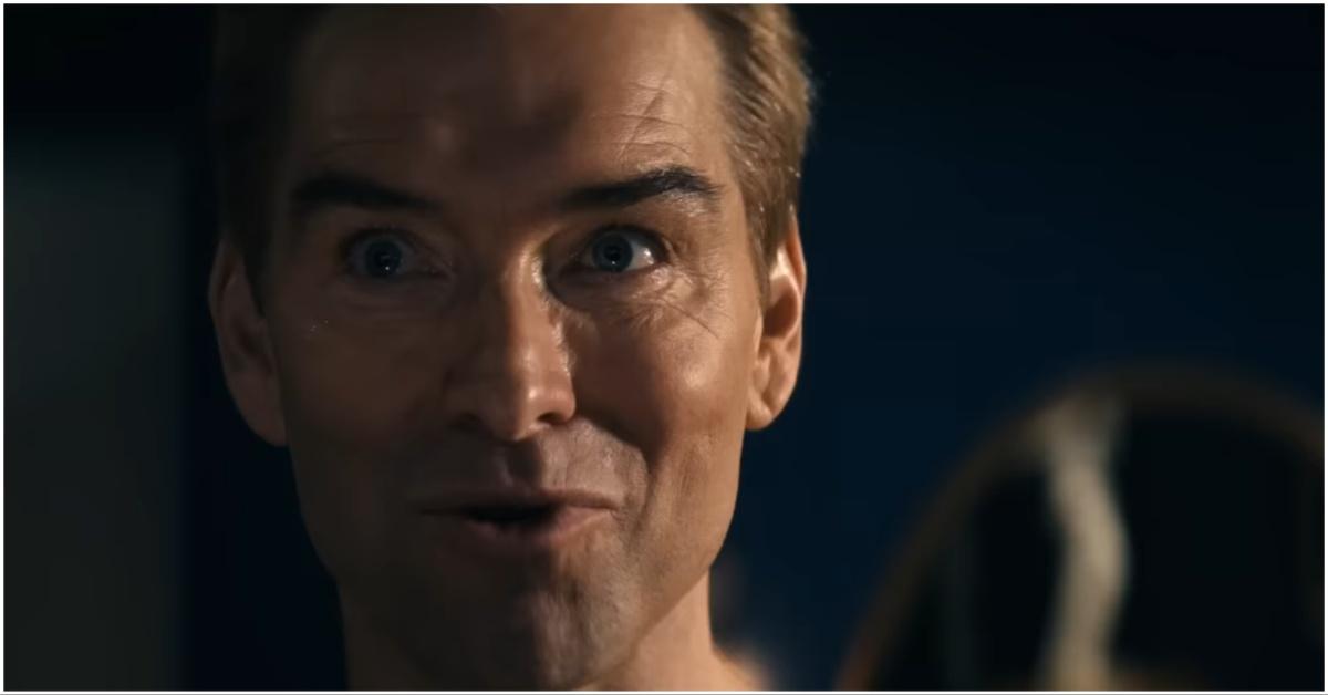Snap of Homelander from The Boys trailer