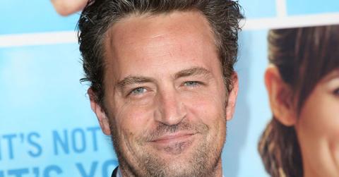 Matthew Perry on red carpet before his death