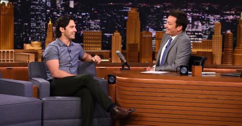 Milo Ventimiglia visits 'The Tonight Show Starring Jimmy Fallon' on Aug. 14, 2018.