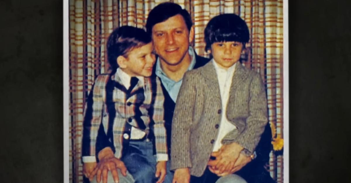 (L-R): Erik Menendez, Jose Menendez, and Lyle Menendez