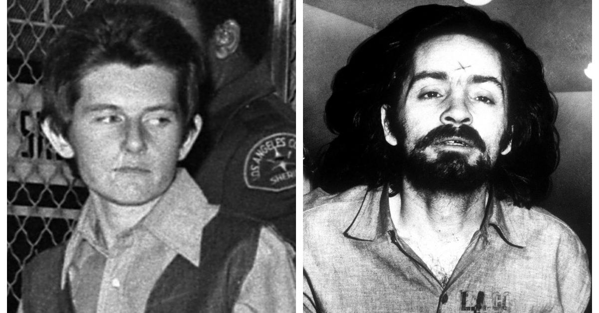 (L-R): Patricia Krenwinkel; Charles Manson