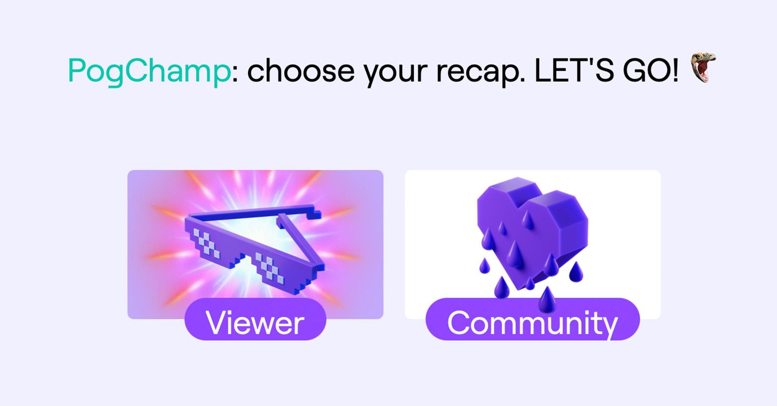 twitch recap options