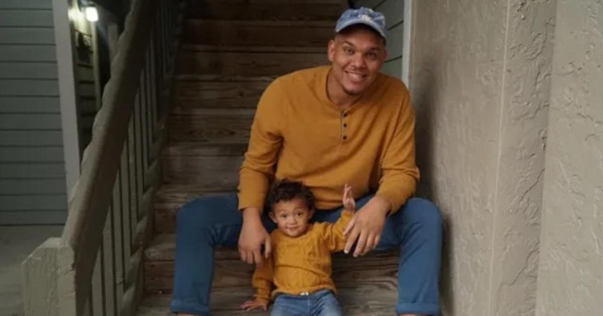 Kionte Withers and his son