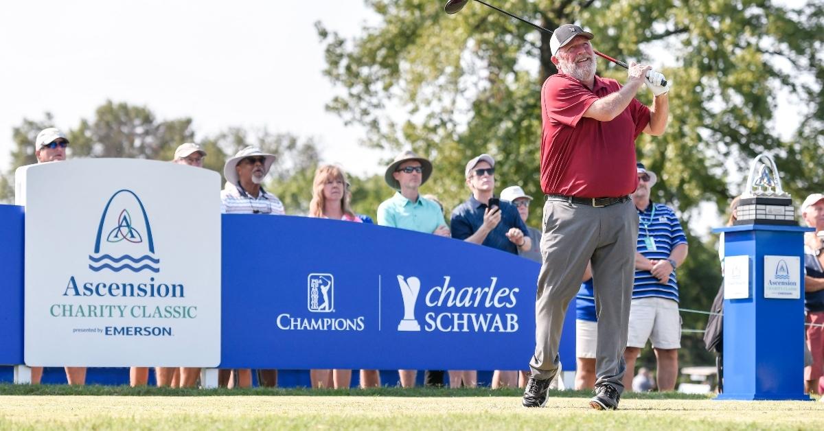 Mark Calcavecchia at the Ascension Charity Classic Tournament