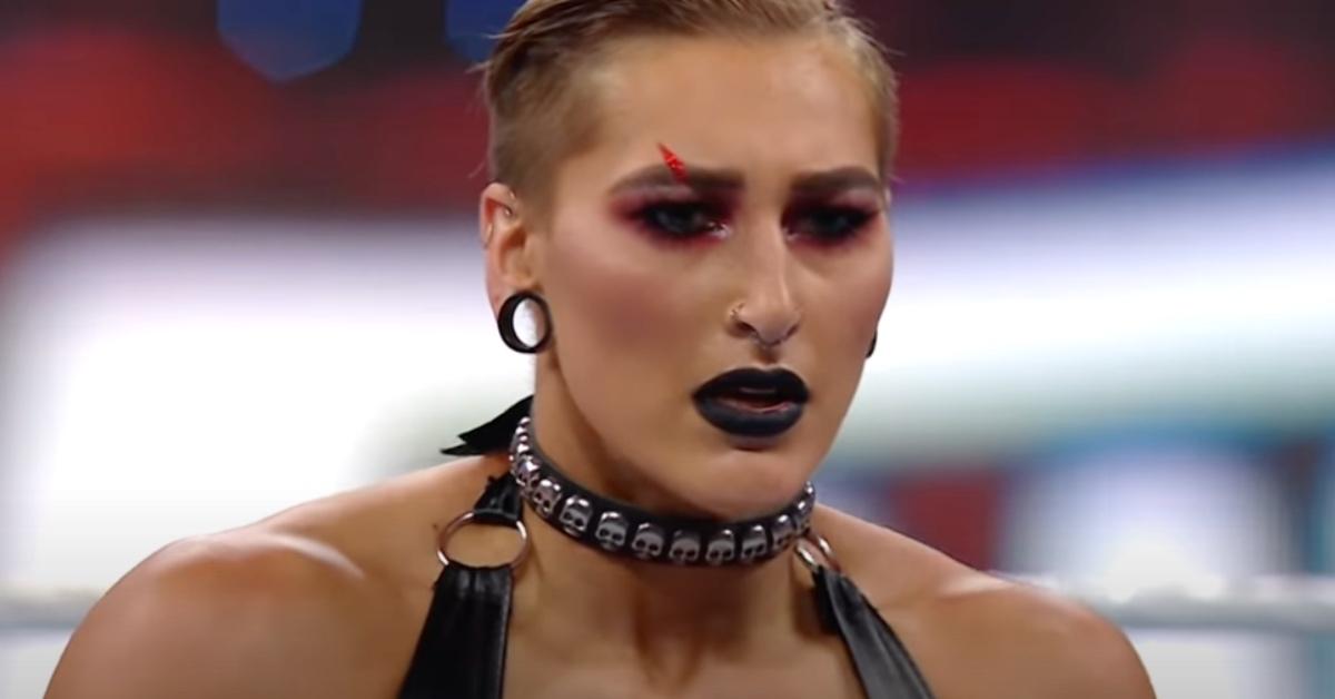 WWE star seen twinning with Rhea Ripley puts on makeup and tattoos