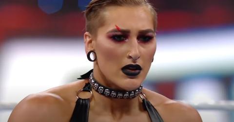 Rhea Ripley at the Raw Women’s Championship in 2022