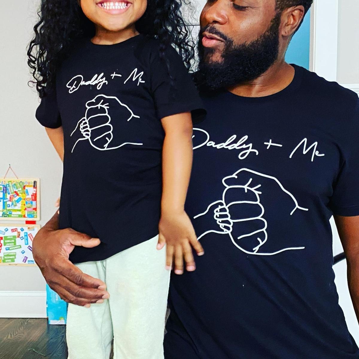 Malcolm Jamal Warner and his daughter 