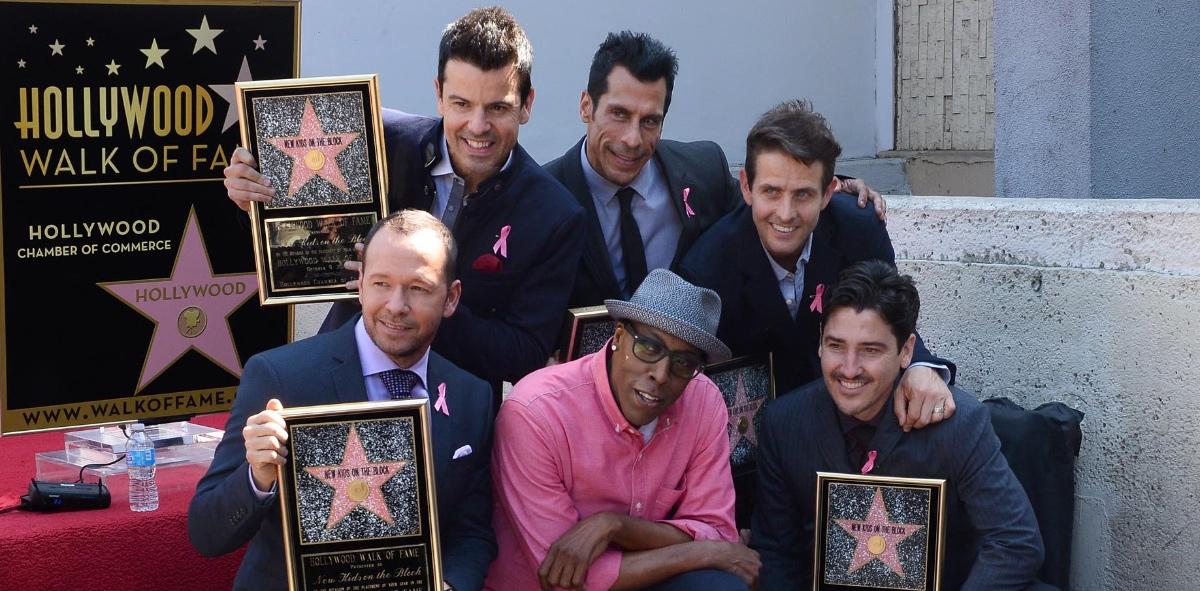 New Kids on the Block and Arsenio Hall.
