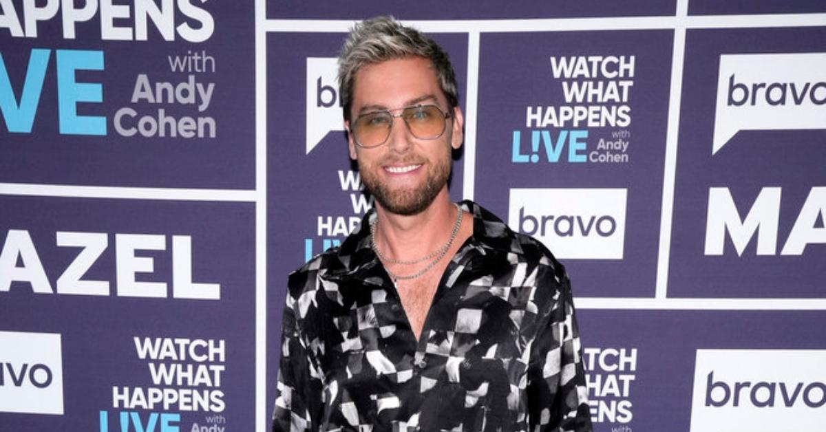 Lance Bass on 'Watch What Happens Live' in September 2024.