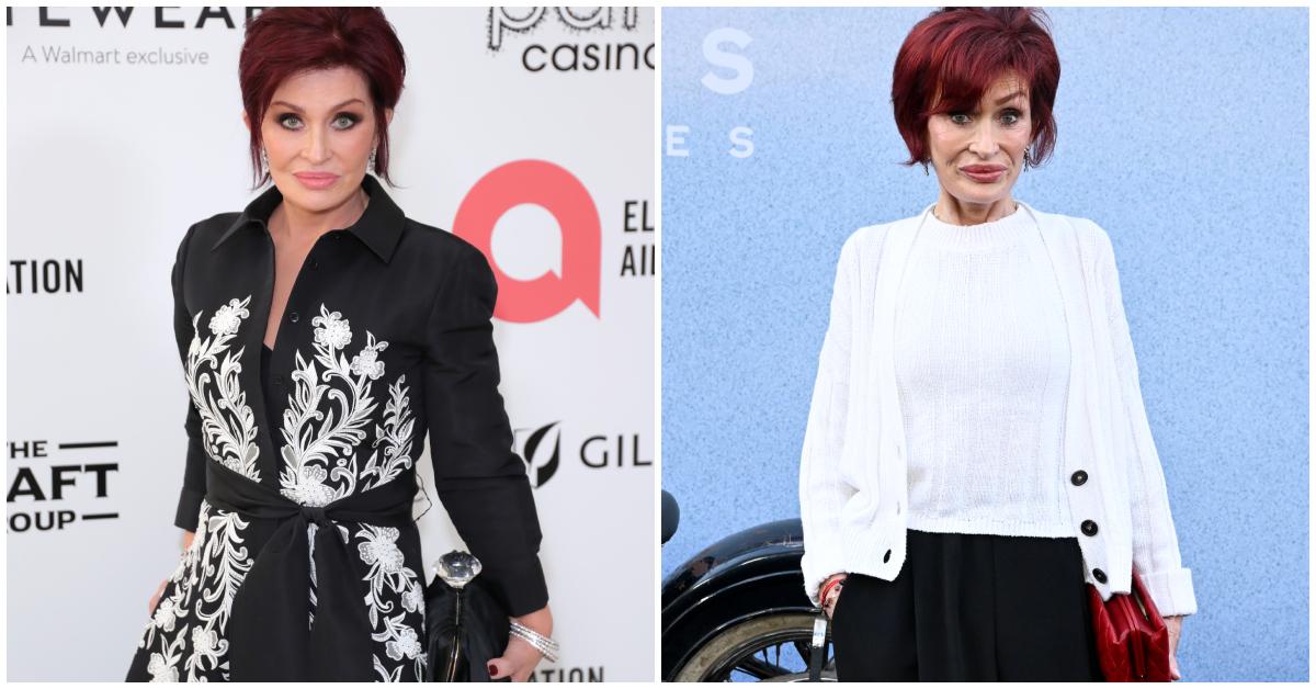 sharon osbourne ozempic before after