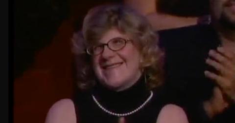 Katie Springer, Jerry Springer's daughter, pictured in the 'Dancing With the Stars' audience in 2006.