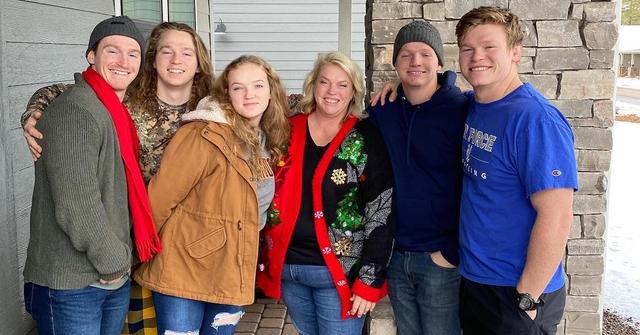 Janelle's kids — the Brown family