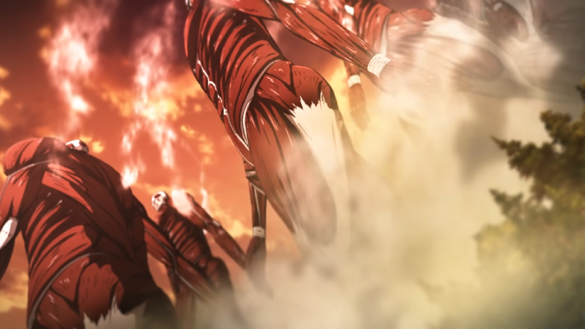 The Rumbling in 'Attack on Titan'