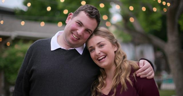 David and Abbey from Love on the Spectrum