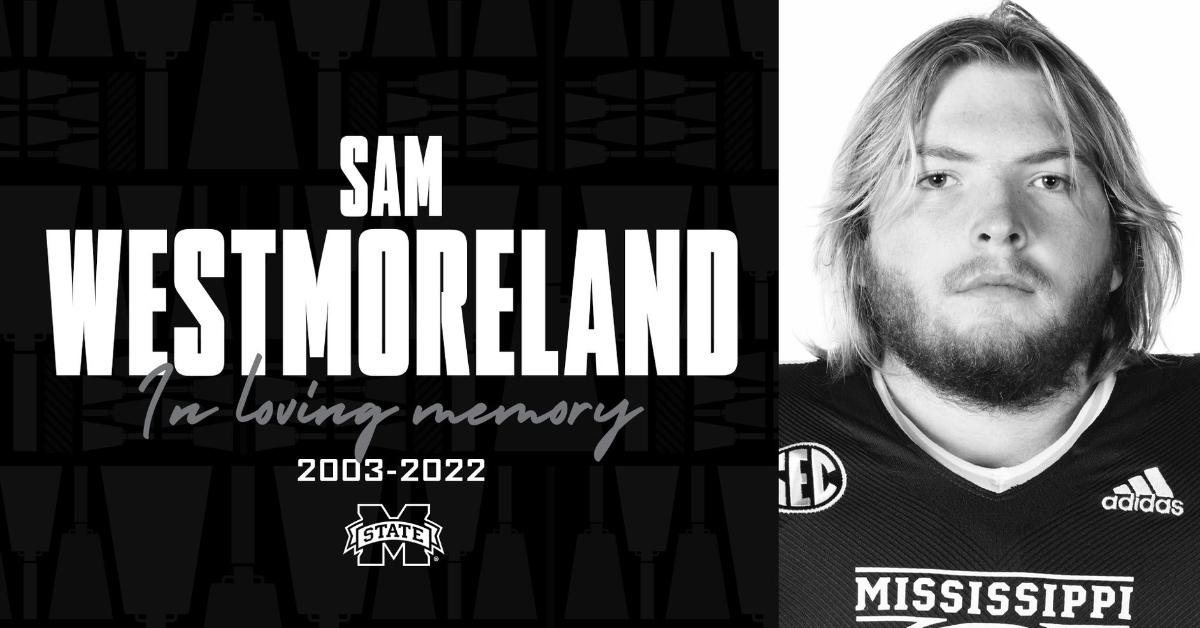 Mississippi State Football Star Sam Westmoreland Has Died at the Age of