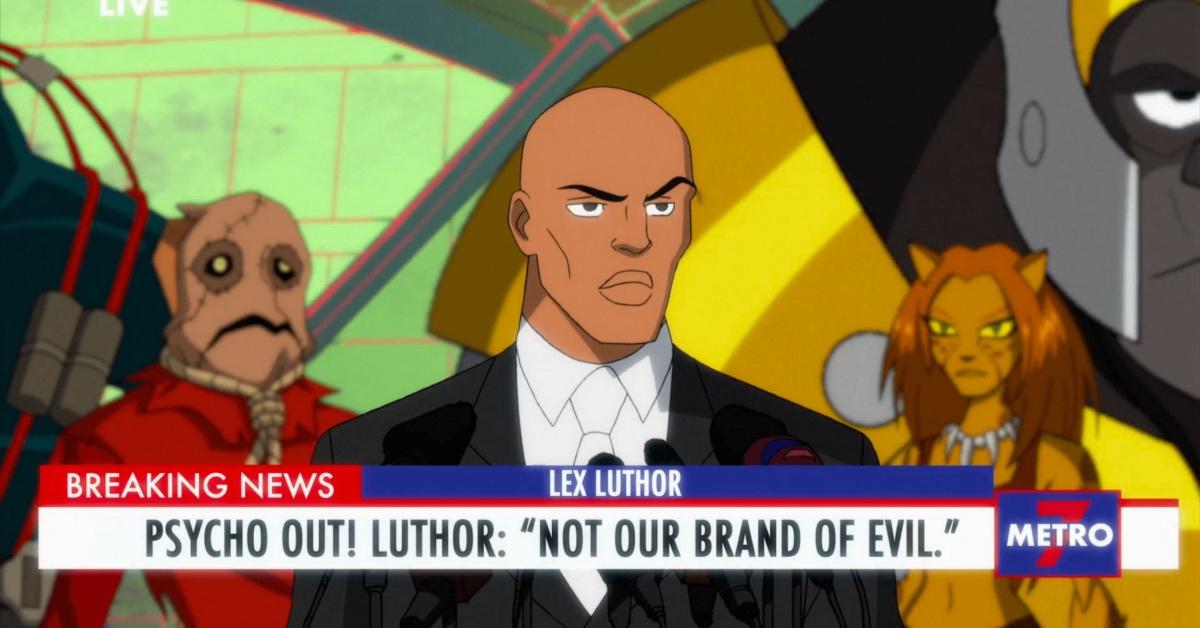 Lex Luthor in 'Harley Quinn'