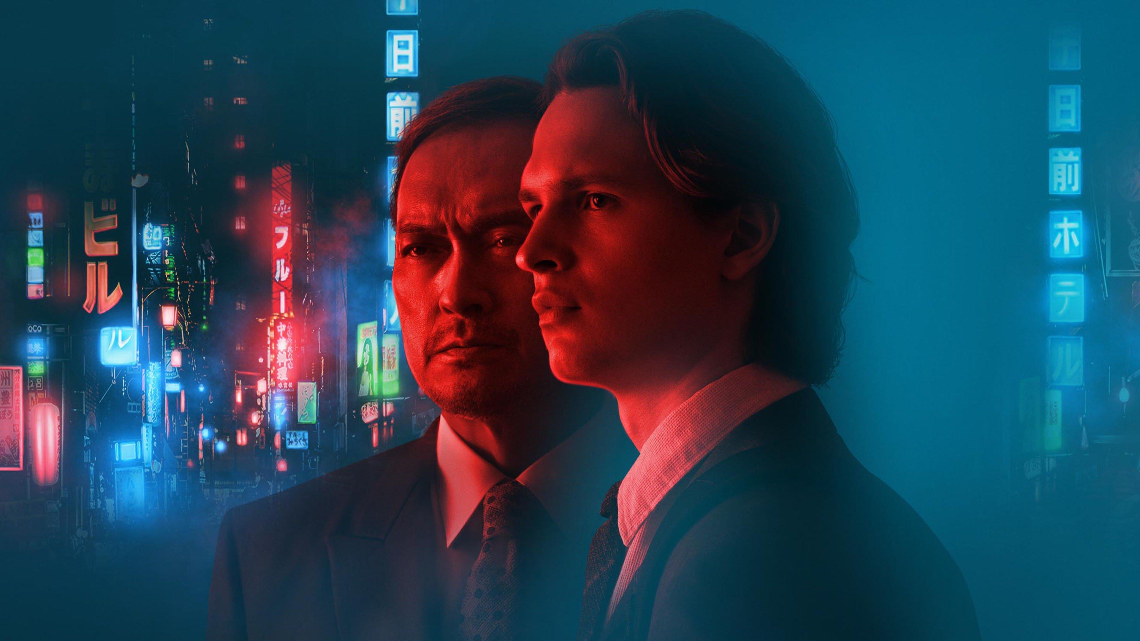 Ansel Elgort and Ken Watanabe in 'Tokyo Vice'