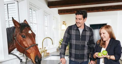 Jonathan Knight and Kristina Crestin