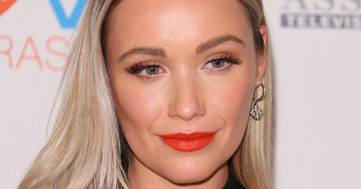 Katrina Bowden at 25th Annual Race To Erase MS Gala at The Beverly Hilton Hotel on April 20, 2018 in Beverly Hills, Calif.