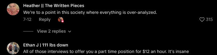 job interviews no longer normal