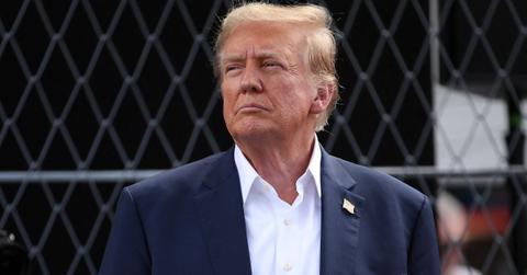 Donald Trump at 2024 F1 Miami Grand Prix Race