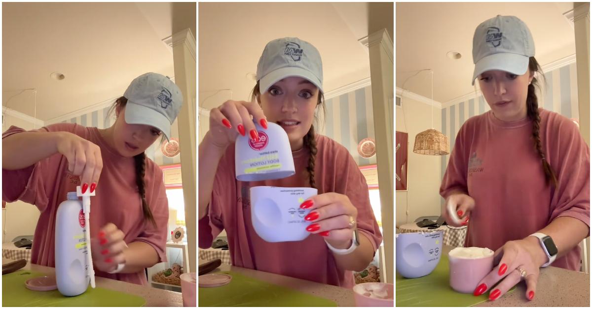 TikToker complains about EOS's wasteful packaging.