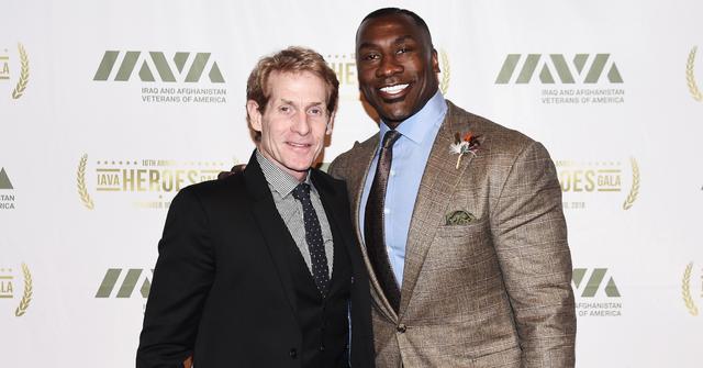 Skip Bayless and Shannon Sharpe